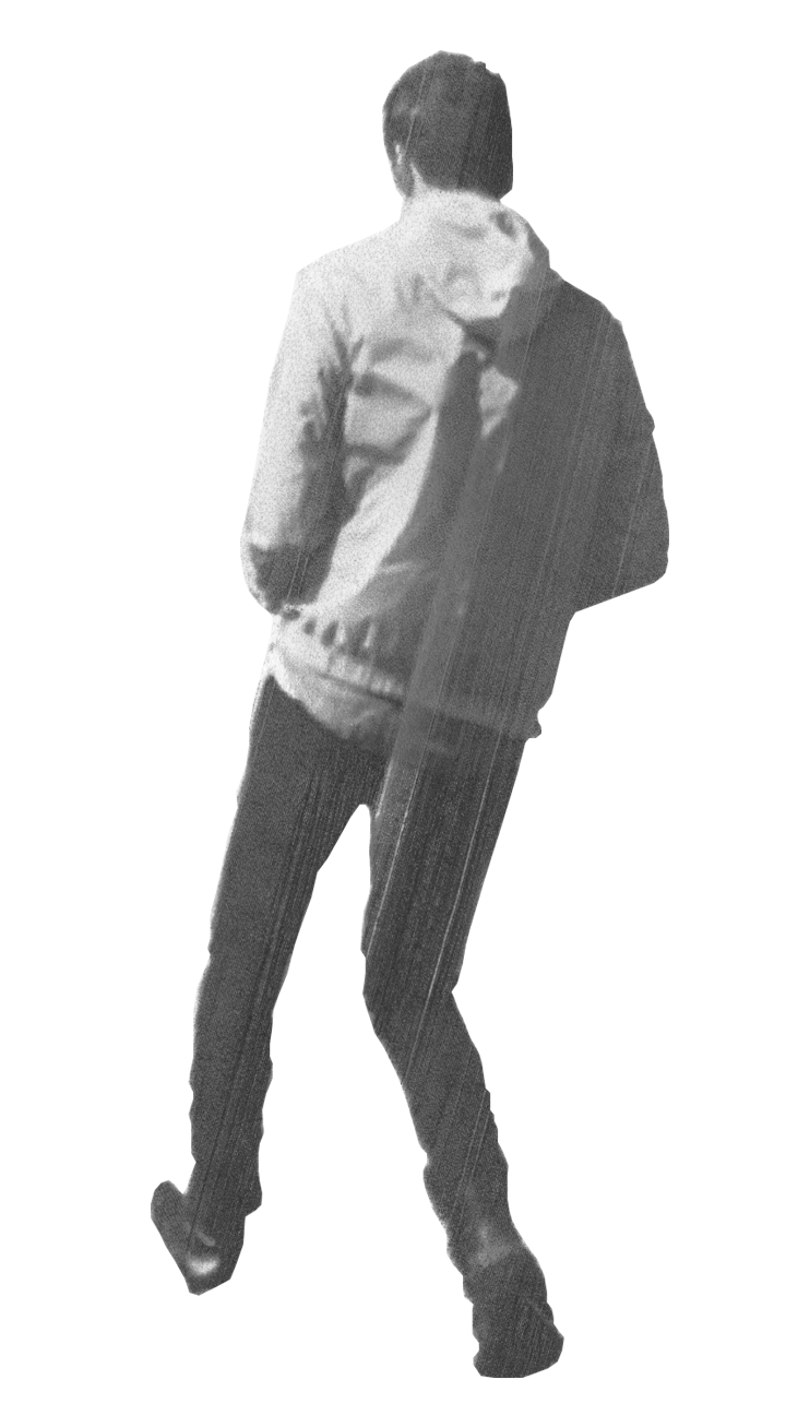 A scan of a photo of Sean Pierce Sumler